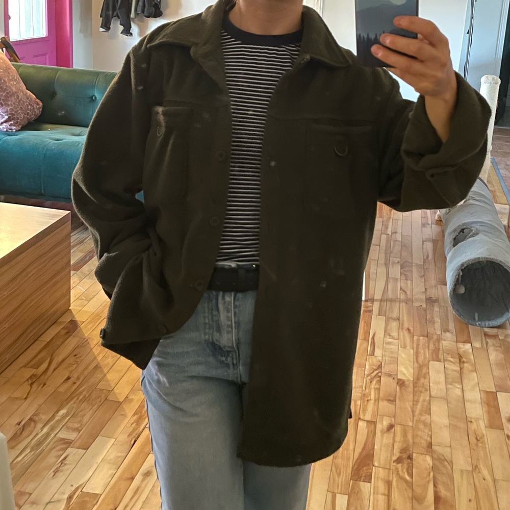 CAP NORD Vintage Kaki/Olive Green Women's Jacket